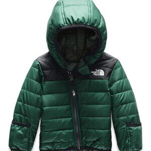 The North Face Infant Reversible Perrito Jacket, Night Green, 12-18 Months - NEW